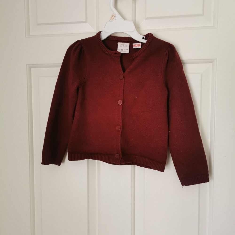 3/$20 Zara knit Cardigan size 3-4 years